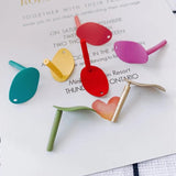 Geometric Earrings Iron Paint DIY Accessories