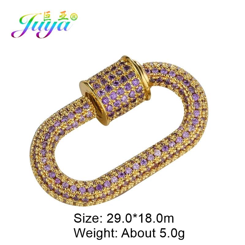 DIY Costume Jewelry Carabiner Fastener Clasps