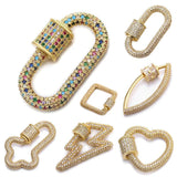 DIY Costume Jewelry Carabiner Fastener Clasps