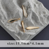 18k Rhodium Plated Zircon DIY Jewelry Making Accessories