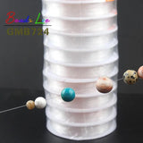 10rolls Clear Elastic Crystal Cord Beading String Wire Thread for Jewelry Making