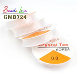 10rolls Clear Elastic Crystal Cord Beading String Wire Thread for Jewelry Making