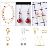 Jewelry Making Findings Kit 1100PCS Open Jump Rings Lobster Clasps Earring Hooks