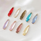 4PCS Rhinestone Eardrop Pendants for DIY Earrings