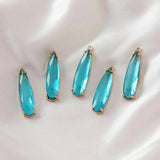 4PCS Rhinestone Eardrop Pendants for DIY Earrings