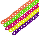 50pcs/bag 18X23mm Rubber Acrylic Buckle Beads DIY Chains Accessories
