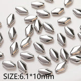 10PCS Spacer Beads Brass 14K Plated DIY Jewelry Making Accessories