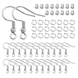100pcs Surgical Steel Earring Clasps Fish Hook DIY Earring