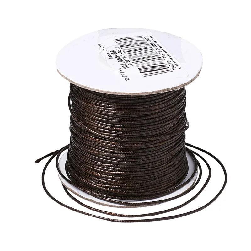 85yards Waxed Polyester Cord Findings for Jewelry Making