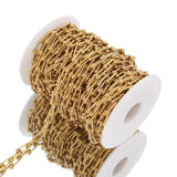 Stainless Steel Plated U Shaped Link Chain for DIY Choker Earrings