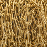 Stainless Steel Plated U Shaped Link Chain for DIY Choker Earrings