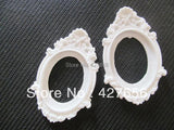 10pcs 15 Colors Oval Resin Charm Finding for 30x40mm Cabochon