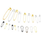 Multicolor Safety Pin Brooches DIY Jewelry Making