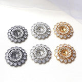 Copper Plated Zircon Base DIY Hand Jewelry Set