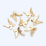 10pcs Butterfly Charms Pendants 13x12mm Jewelry Findings Supplies