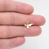 10pcs Butterfly Charms Pendants 13x12mm Jewelry Findings Supplies