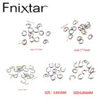 Rainbow Stainless Steel Jump Ring 100pcs/lot