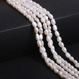 Real Freshwater Baroque Pearl Beads for Jewelry Making