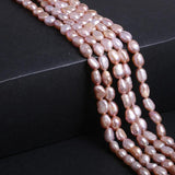 Real Freshwater Baroque Pearl Beads for Jewelry Making
