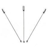 20pcs 90mm Rhodium Copper Brooch Pins for DIY Jewelry Findings F5255