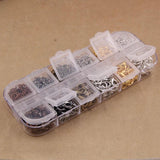 6 Colors 132Pcs Lobster Clasp & 840Pcs Jump Rings for Jewelry Making