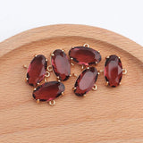 Copper Metal Jump Ring DIY Glass Pendant Hand Made Earring Accessories