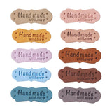 Microfiber Leather Labels Mixed Embossed Tag for DIY Knitting