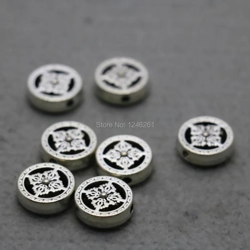 5PCS Round Alloy Clasp Findings 17*4.5mm DIY Jewelry Making