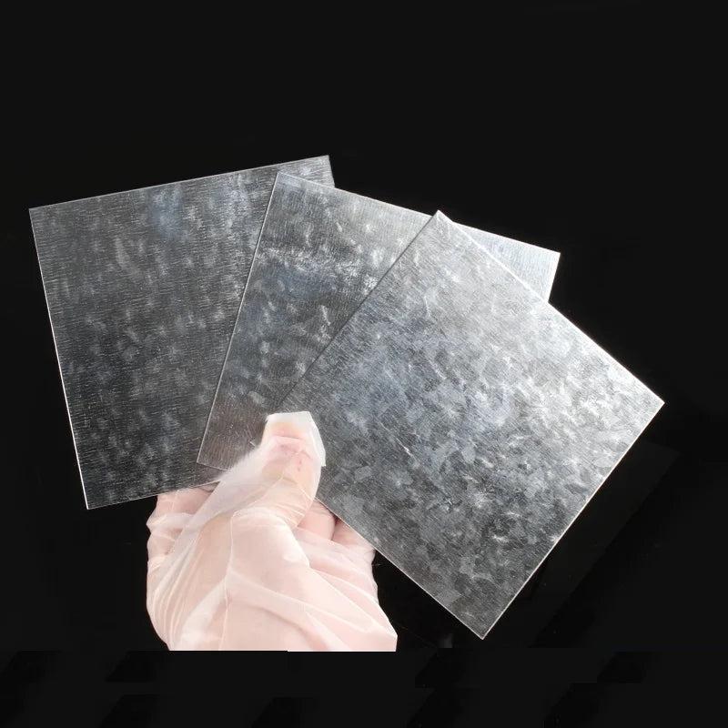 Galvanized Iron Sheet 1mm 2mm 3mm Thickness Metal Foil for Science Lab