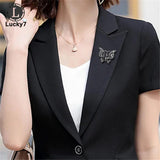 Retro Butterfly Rhinestone Brooch Exaggerated Personality Corsage Pins