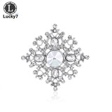 Alloy Rhinestone Square Brooches Corsages Clothing Accessories Pins