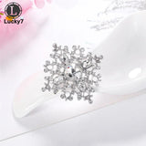 Alloy Rhinestone Square Brooches Corsages Clothing Accessories Pins