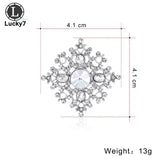 Alloy Rhinestone Square Brooches Corsages Clothing Accessories Pins