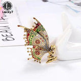 Butterfly Angel Brooch Personality Temperament Clothing Accessories