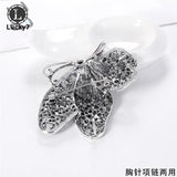 European&American Butterfly Brooch Retro Alloy Corsage Insect Pin
