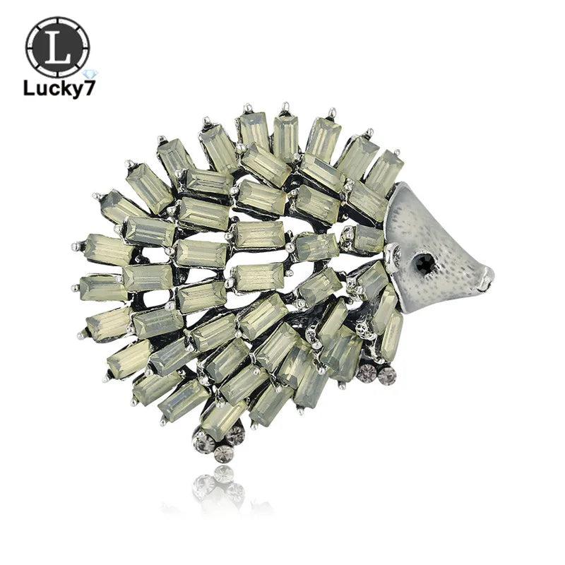 Hedgehog Animal Brooch Jewelry Display