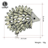 Hedgehog Animal Brooch Jewelry Display