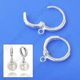 20PCS(10Pair) 925 Sterling Silver Lever Back Ear For Drop Earring DIY