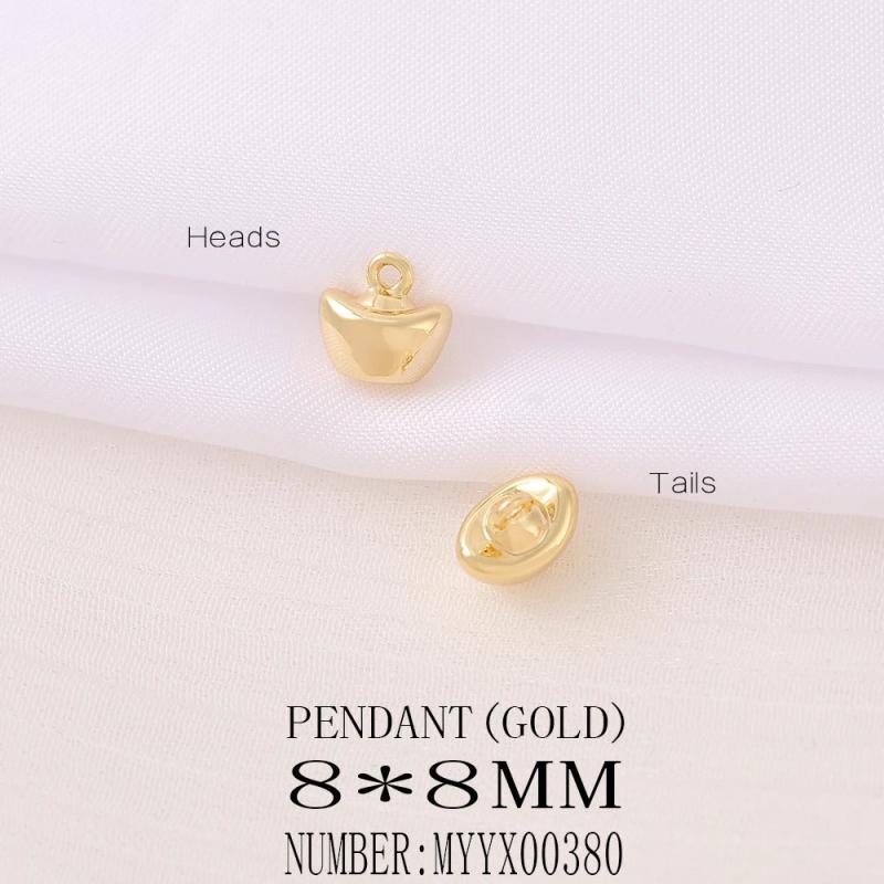Brass Plated Charms Pendants DIY Jewelry Making Supplies
