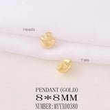 Brass Plated Charms Pendants DIY Jewelry Making Supplies