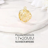 Rose Charms Pendants Necklace Bracelet Earring Diy Jewelry
