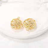 Rose Charms Pendants Necklace Bracelet Earring Diy Jewelry