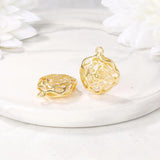 Rose Charms Pendants Necklace Bracelet Earring Diy Jewelry