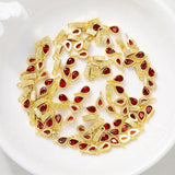 Zircon Small Charms Pendants Necklace Bracelet Earring Diy Jewelry