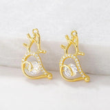 Deer Charms Pendants Jewelry Set