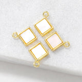 Brass Seashells Charms Pendants Necklace Bracelet Earring Diy Jewelry