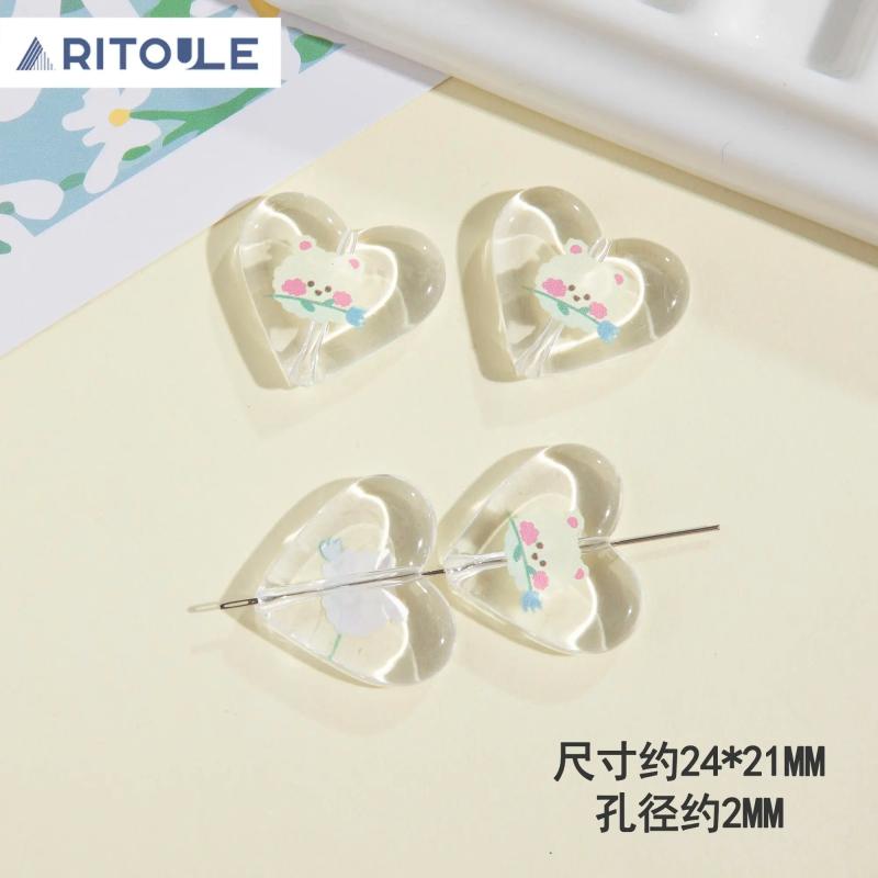 Rabbit & Bear Smiling Face Car Hanging DIY Accessories
