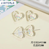 Rabbit & Bear Smiling Face Car Hanging DIY Accessories