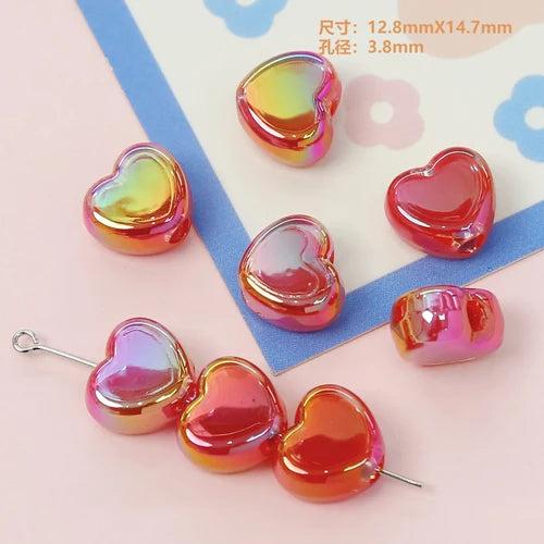 Milk Candy Sandwich Beads for DIY Necklace