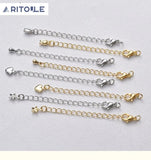 14K Lobster Buckle Chain for DIY Bracelet Necklace